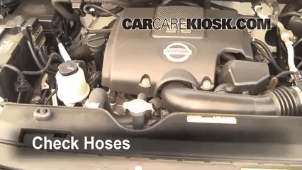 How to Add Coolant: Nissan Titan (2004-2015) - 2007 Nissan Titan SE 5